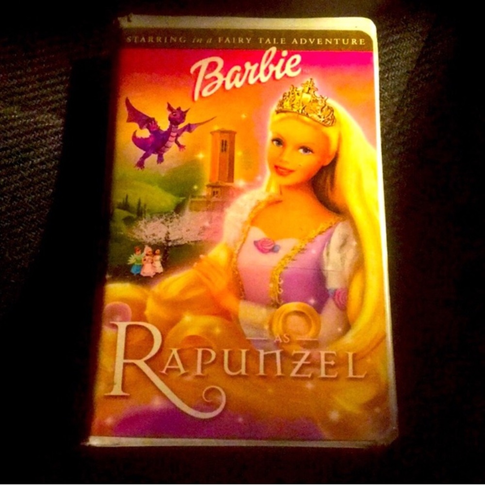 Barbie as Rapunzel VHS